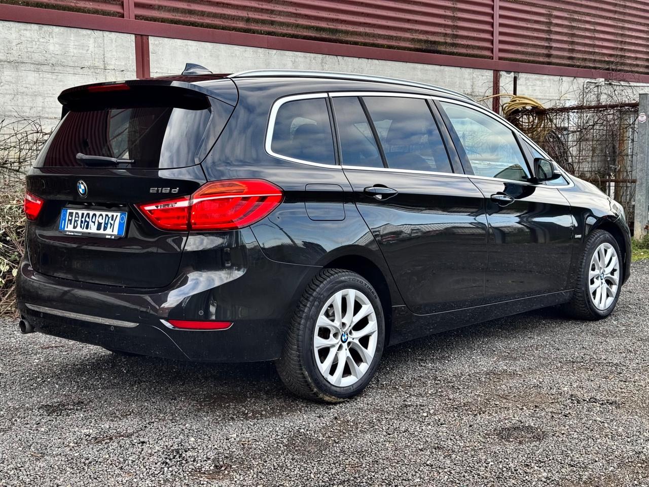 Bmw Gran Tourer 218d Luxury 7 posti 2016 2.0 150cv E6