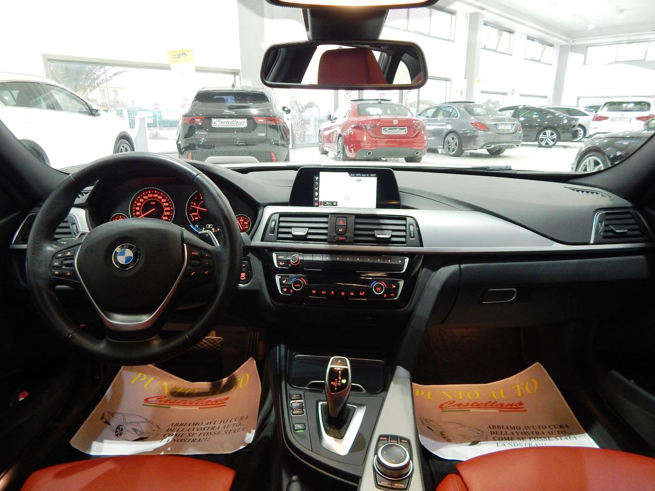 BMW 320 d Touring xdrive Msport Aut. NAVI-PELLE ROSSA-LED