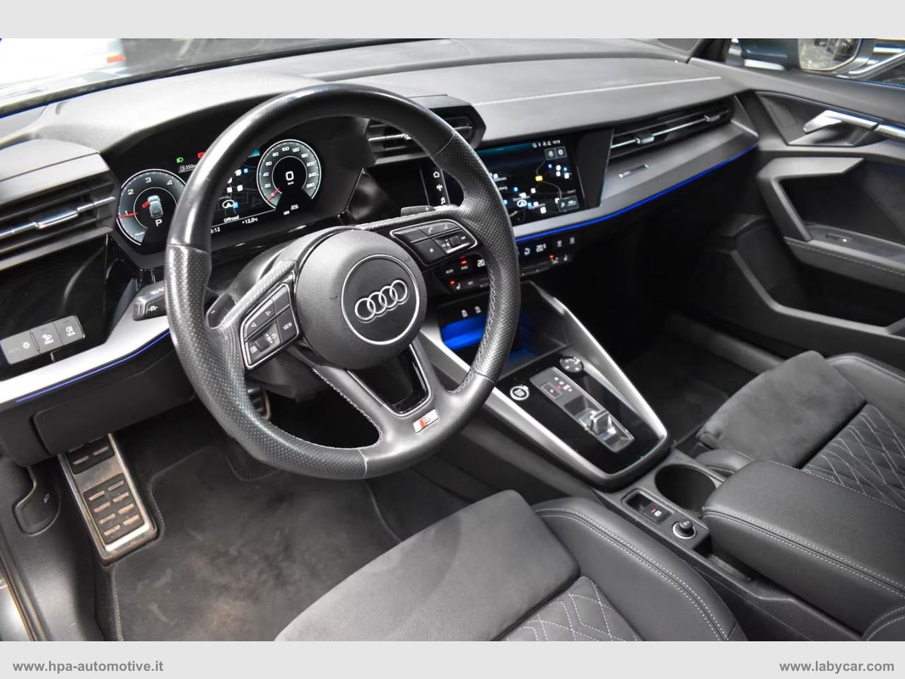 AUDI A3 Sportback S-line 2.0TDI S-tronic LED PELLE NAVI AMBIENTE