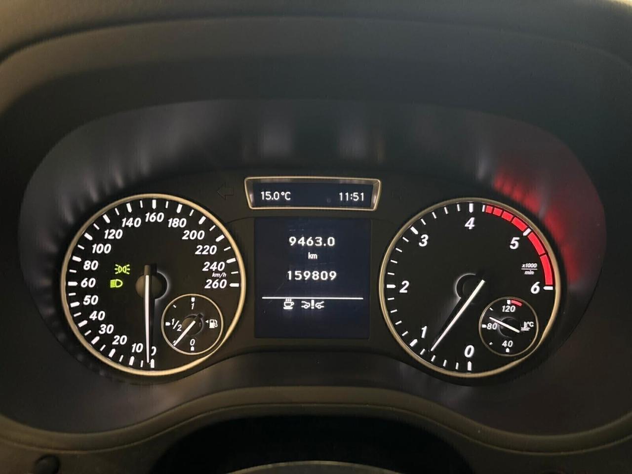 Mercedes CLASSE B 1.8CC 110CV **KM CERTIFICATI**