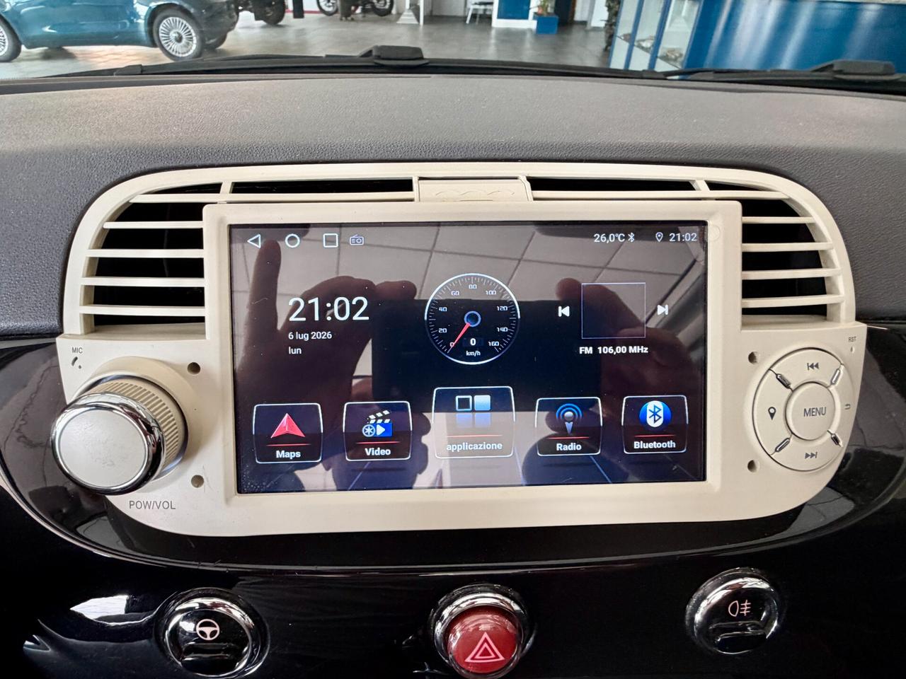 Fiat 500 500C 1.2 CABRIO-ROCKSTAR-NEOPATENTATI