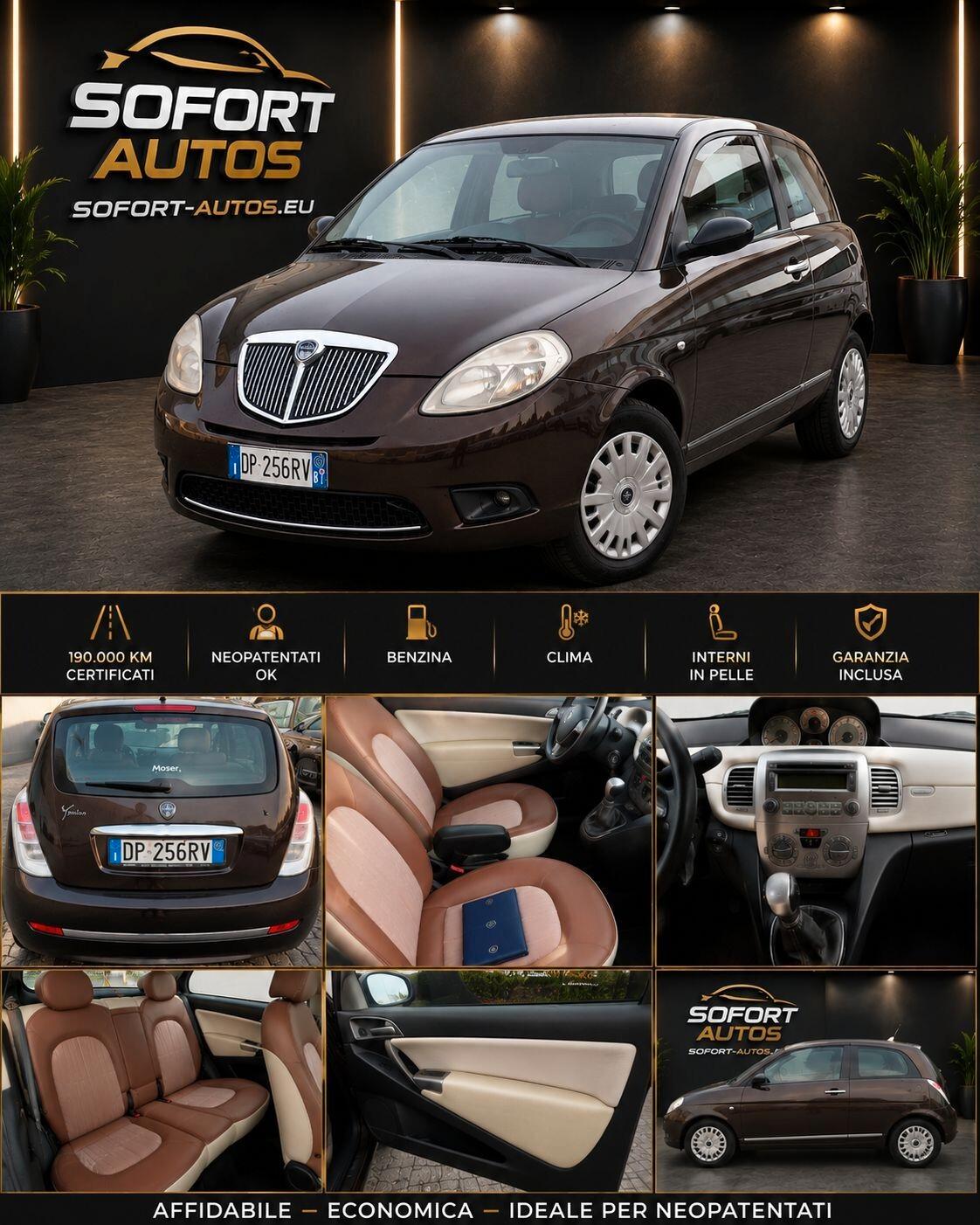 Lancia Ypsilon 1.2 Oro Giallo