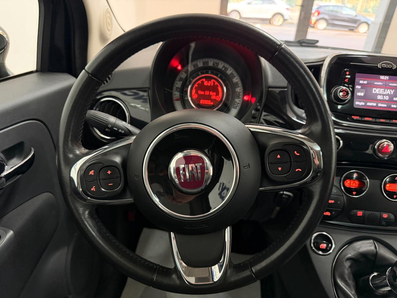 Fiat 500 1.2 Lounge 69cv CLIMAAUT/SENSORI/PELLE