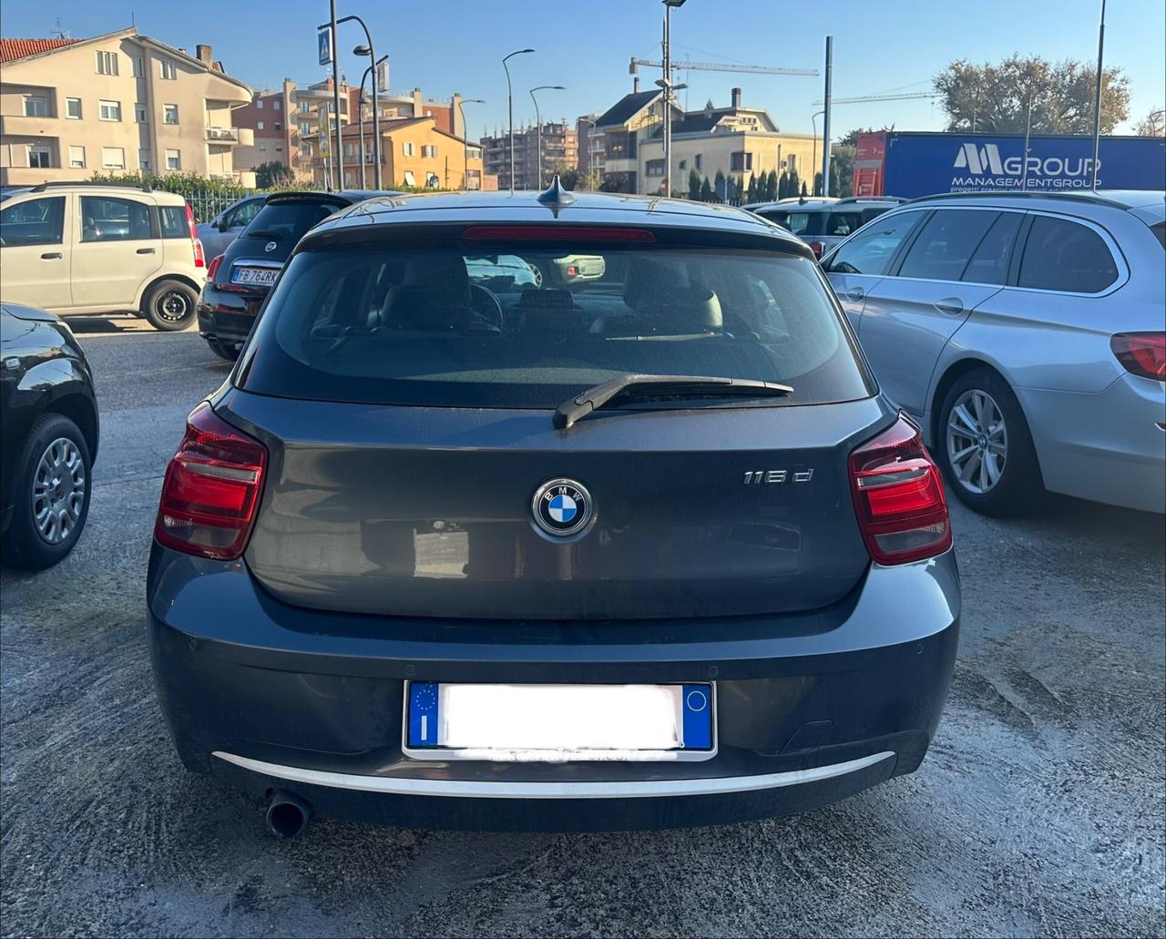 Bmw 116 116d 5p. Urban led sensori di parcheggio pelle