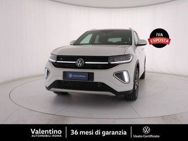 Volkswagen T-Cross 1.0 TSI R-LINE 115 CV