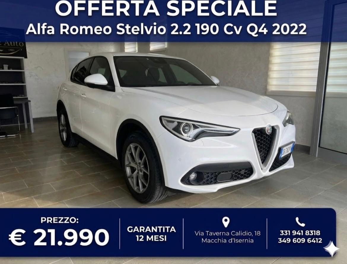 Alfa Romeo Stelvio 2.2 Turbodiesel 190 CV AT8 Q4 Ti