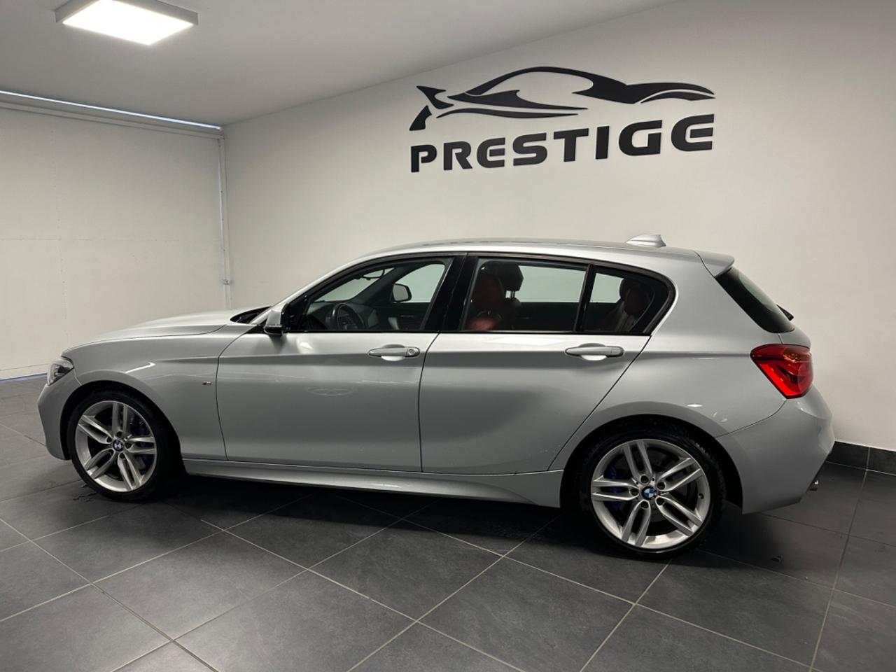 BMW 125D M-SPORT 224CV AUTOMATICA PELLE ROSSA FULL