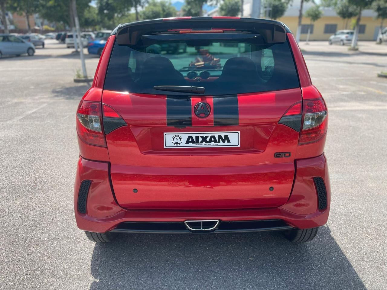 Minicar Aixam City GTO red TUNING