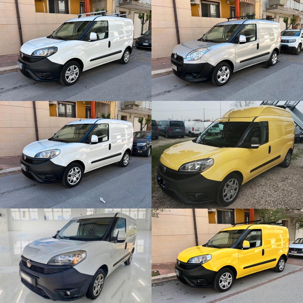 Disponibili 6 unità Fiat Doblò/Doblò maxi xl 1.6 mjt/1.3 mjt/ 1.4 t-jet 2011/2016/2017/2018/2019
