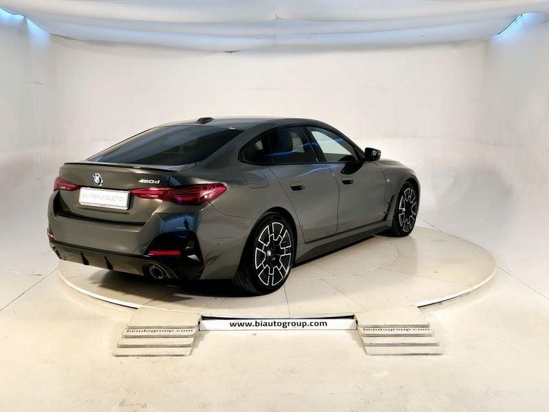 BMW Serie 4 G26 LCI 2024 Gran Coup 420d Gran Coupe mhev 48V xdrive MSport Pro auto