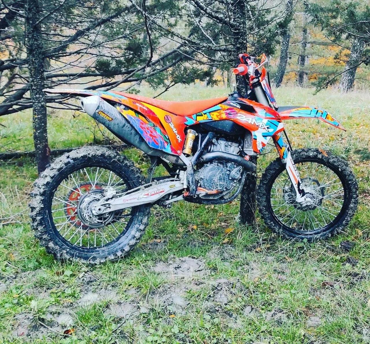 Ktm 450 SX-F cross 4 rapporti