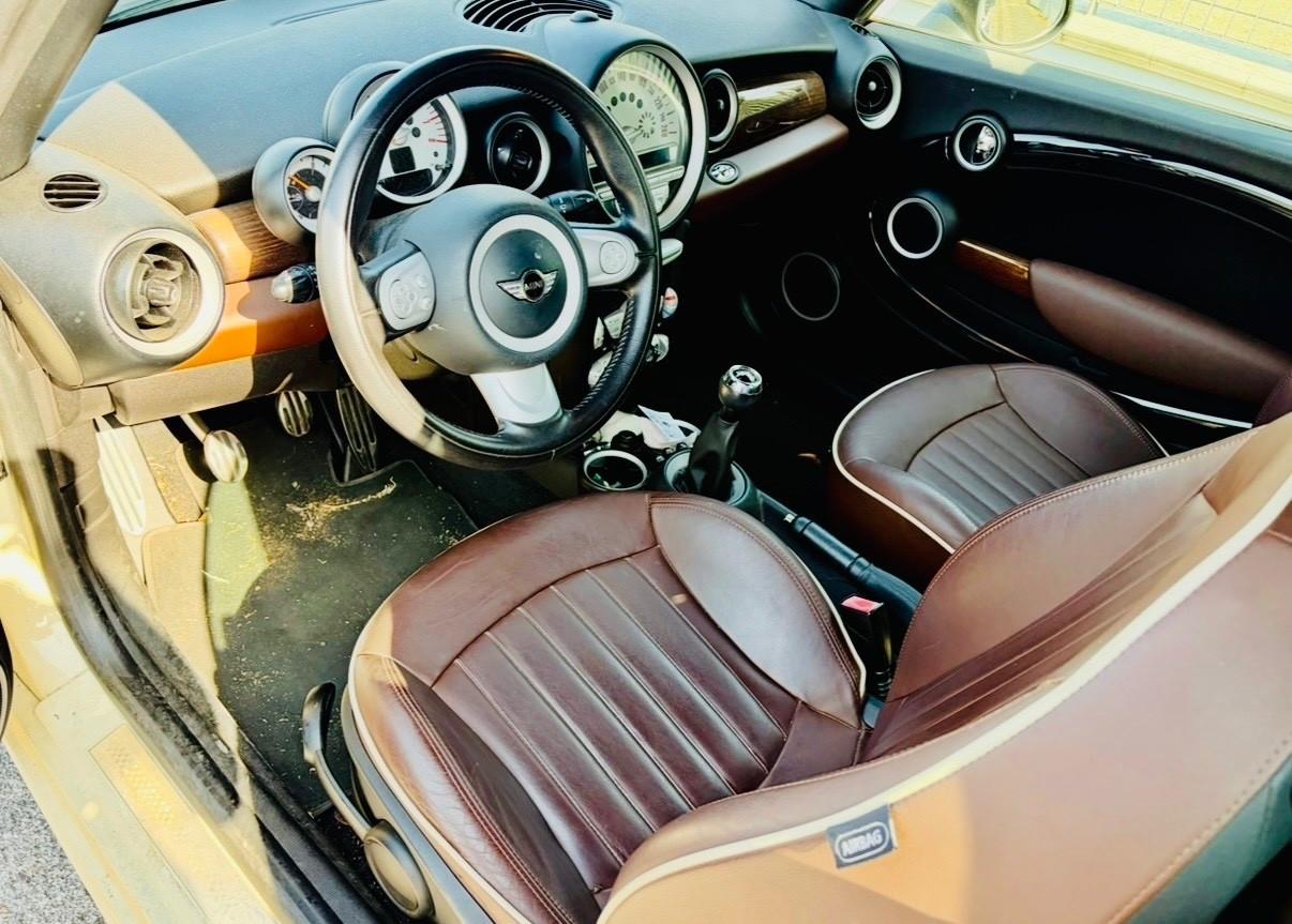Mini Cooper S 1.6 benzina Cabrio 2009