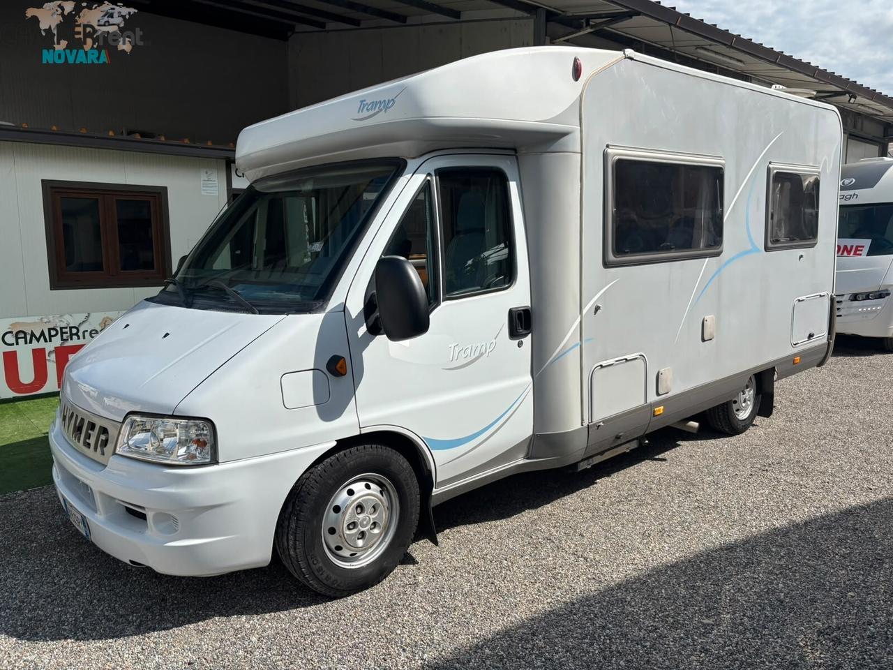 HYMER TRAMP 575 -Semintegrale letto alla francese compatto 6,15 mt