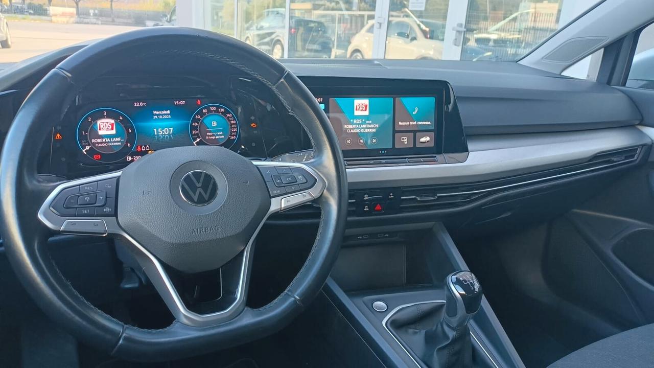 Volkswagen Golf 8 2.0 TDI 115 CV SCR Life