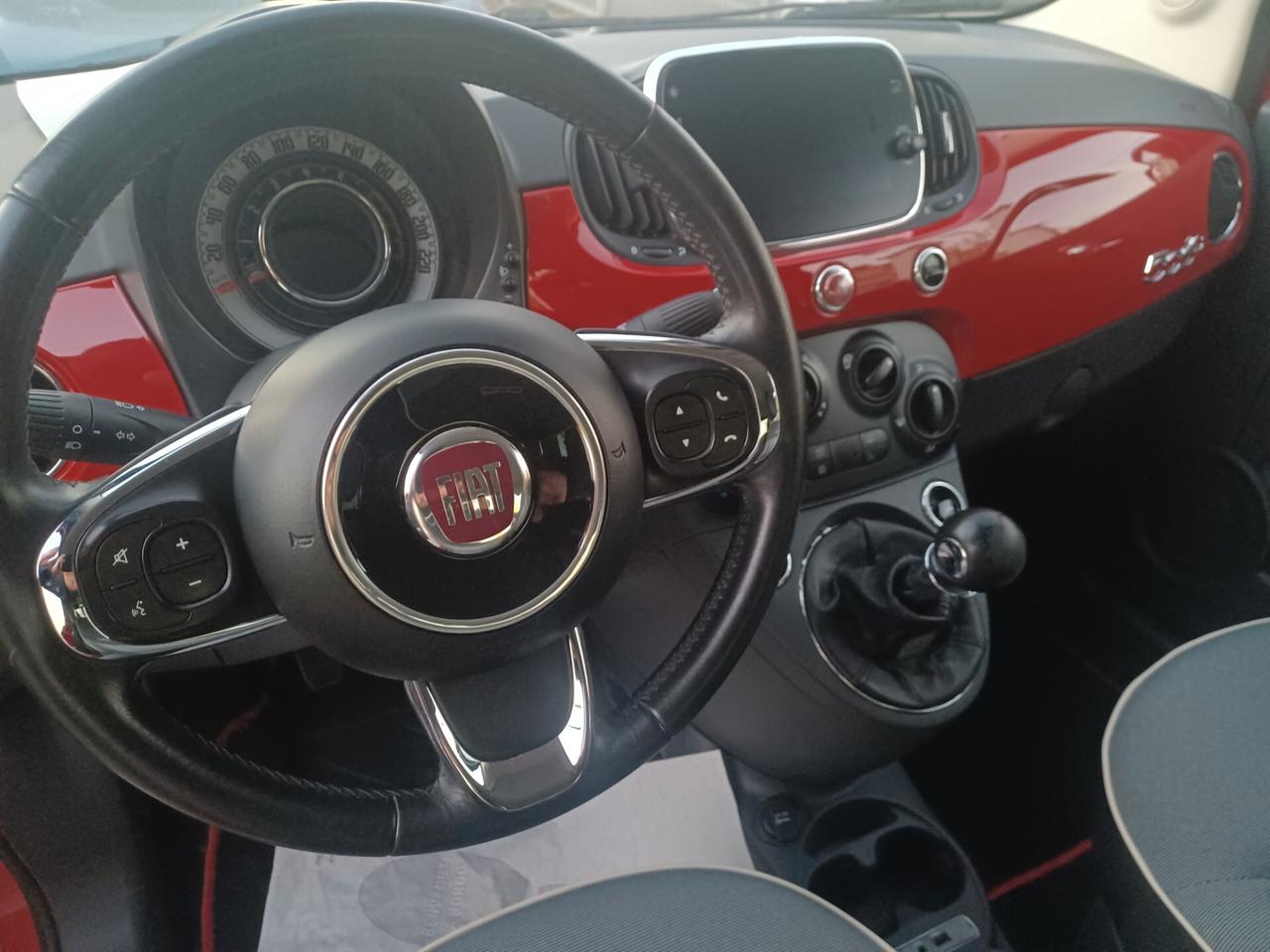 Fiat 500 C 1.2 Lounge*IDONEA NEOPATENTATI *NAVI 3D