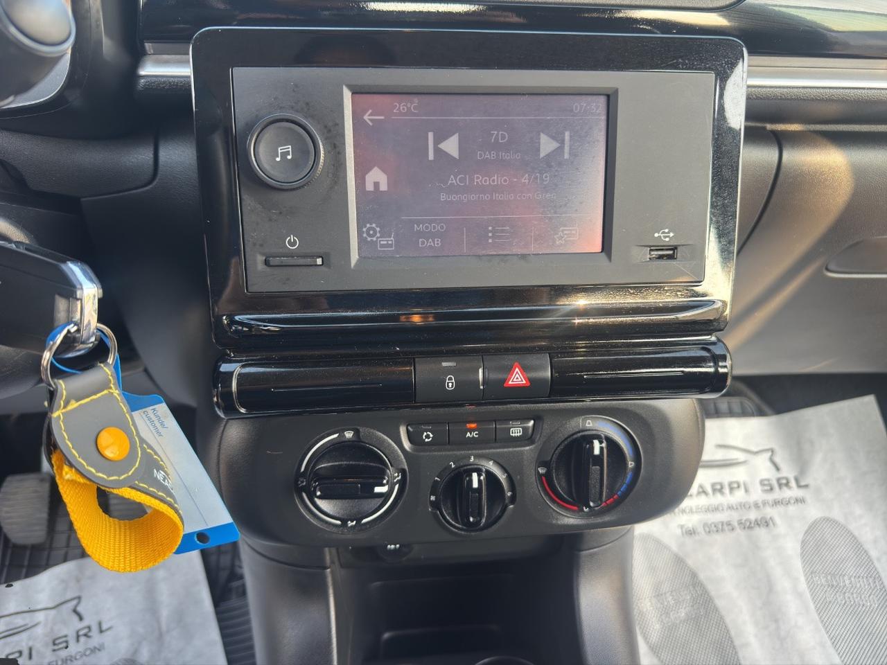 CITROEN C3 N1 4 POSTI 1.5 B.HDI 100 CV 6 MARCE-AUTOCARRO-CRUISE-