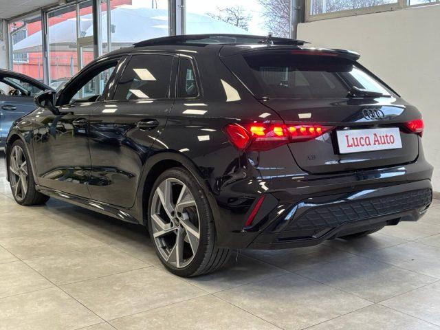 AUDI A3 SPB 35 TDI S-tronic S-line *TETTO*SONOS*FULL BLACK