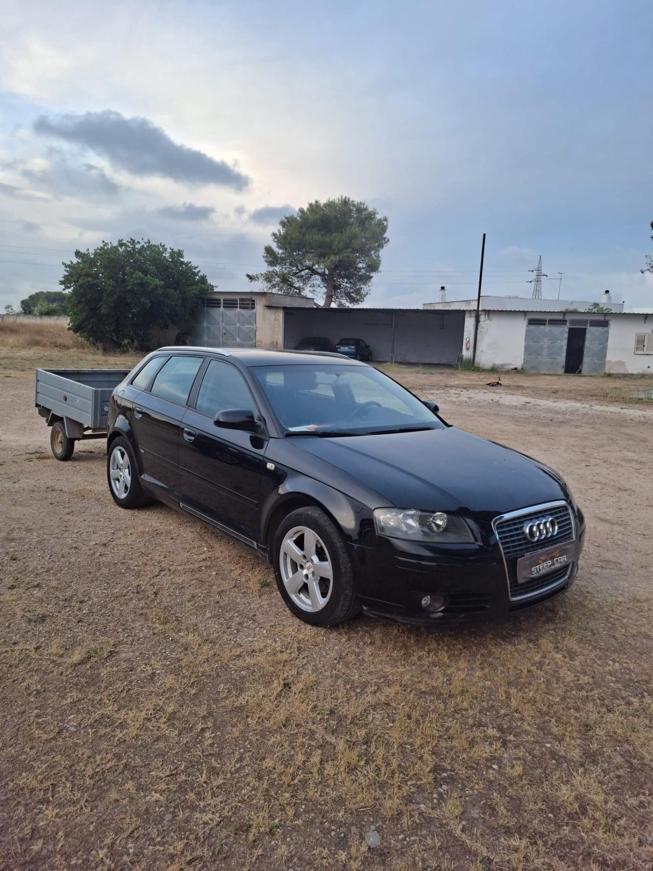 Audi A3 SPB 2.0 TDI + CARRELLO OMOLOGATO