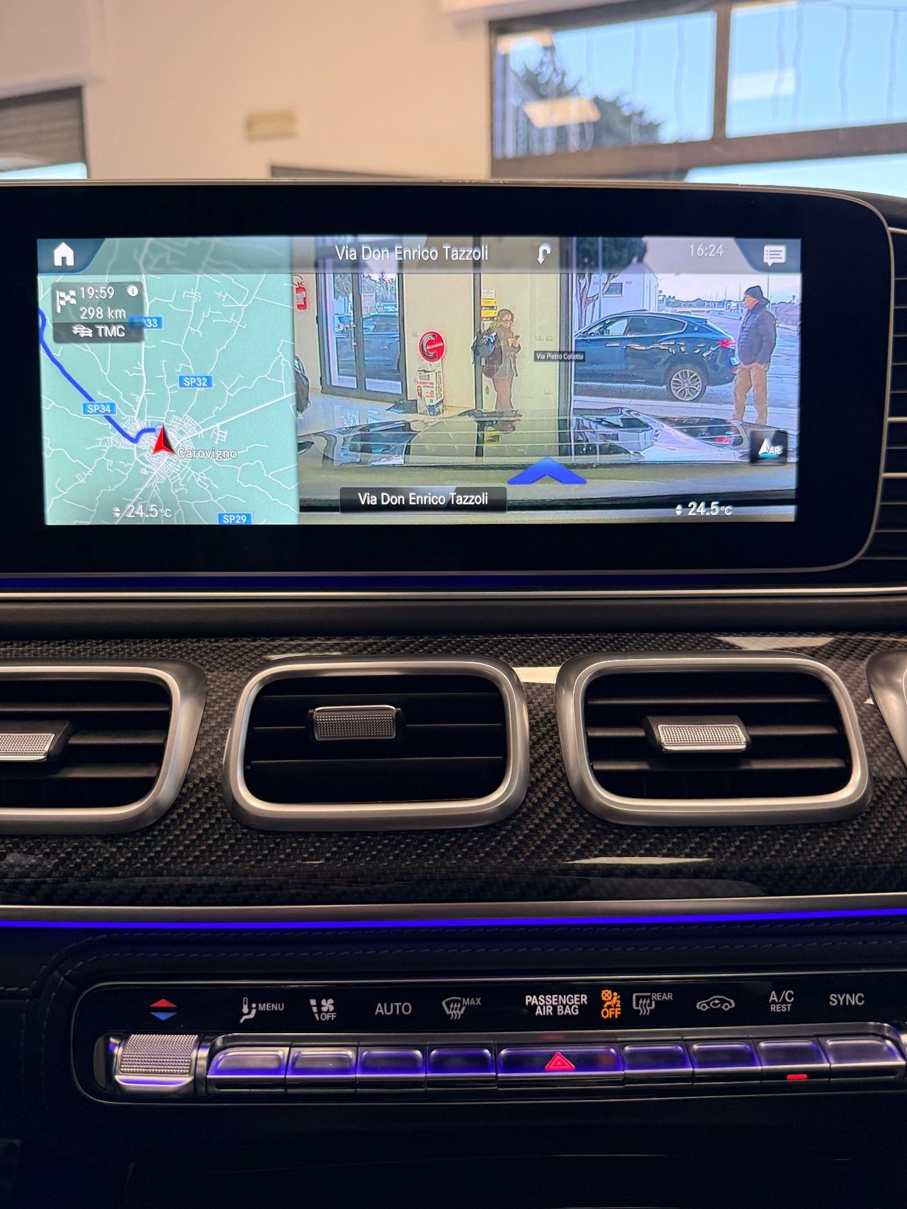 Mercedes-benz GLE 63 AMG S 4Matic+ EQ-Boost (benz/elettrica) Coupé TETTO APRIBILE,LUCI SOFFUSE,TELECAMERA,APPLE CARPLAY