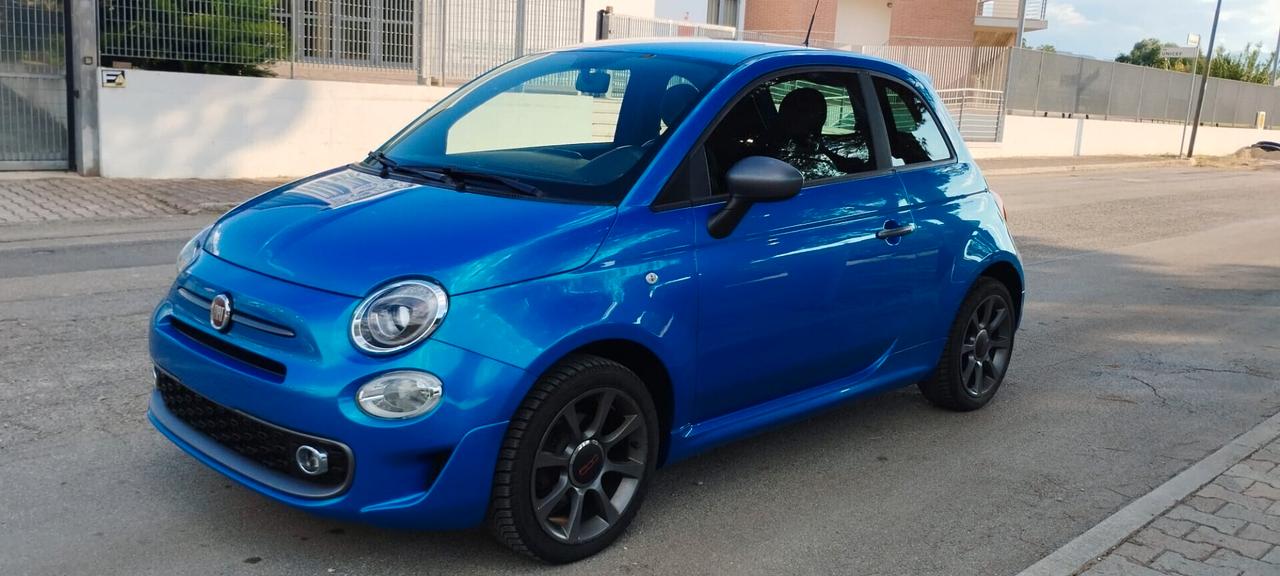 Fiat 500 1.2 "S" Connect Blu Italia