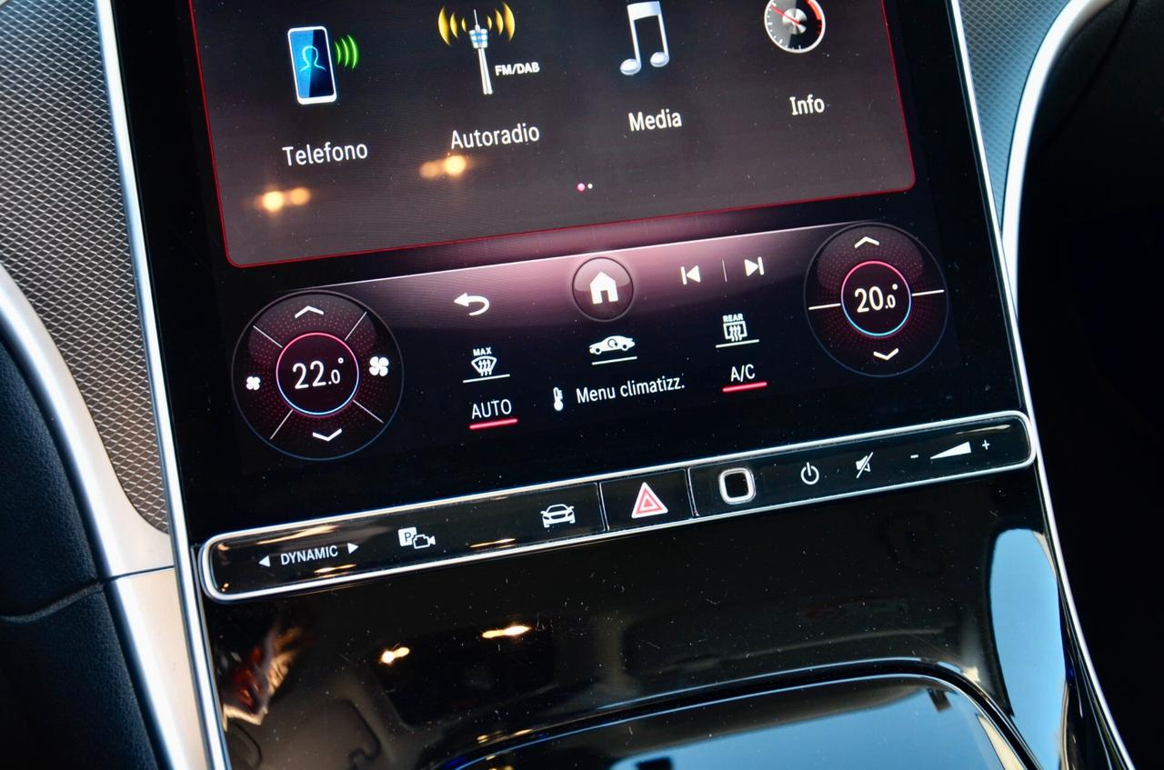 MERCEDES-BENZ C 220d SW MHEV SPORT 200cv AUTO, UFF ITALIANA, EURO 6D, FARI LED, RETROCAMERA, LUCI AMBIENTE, PERMUTE