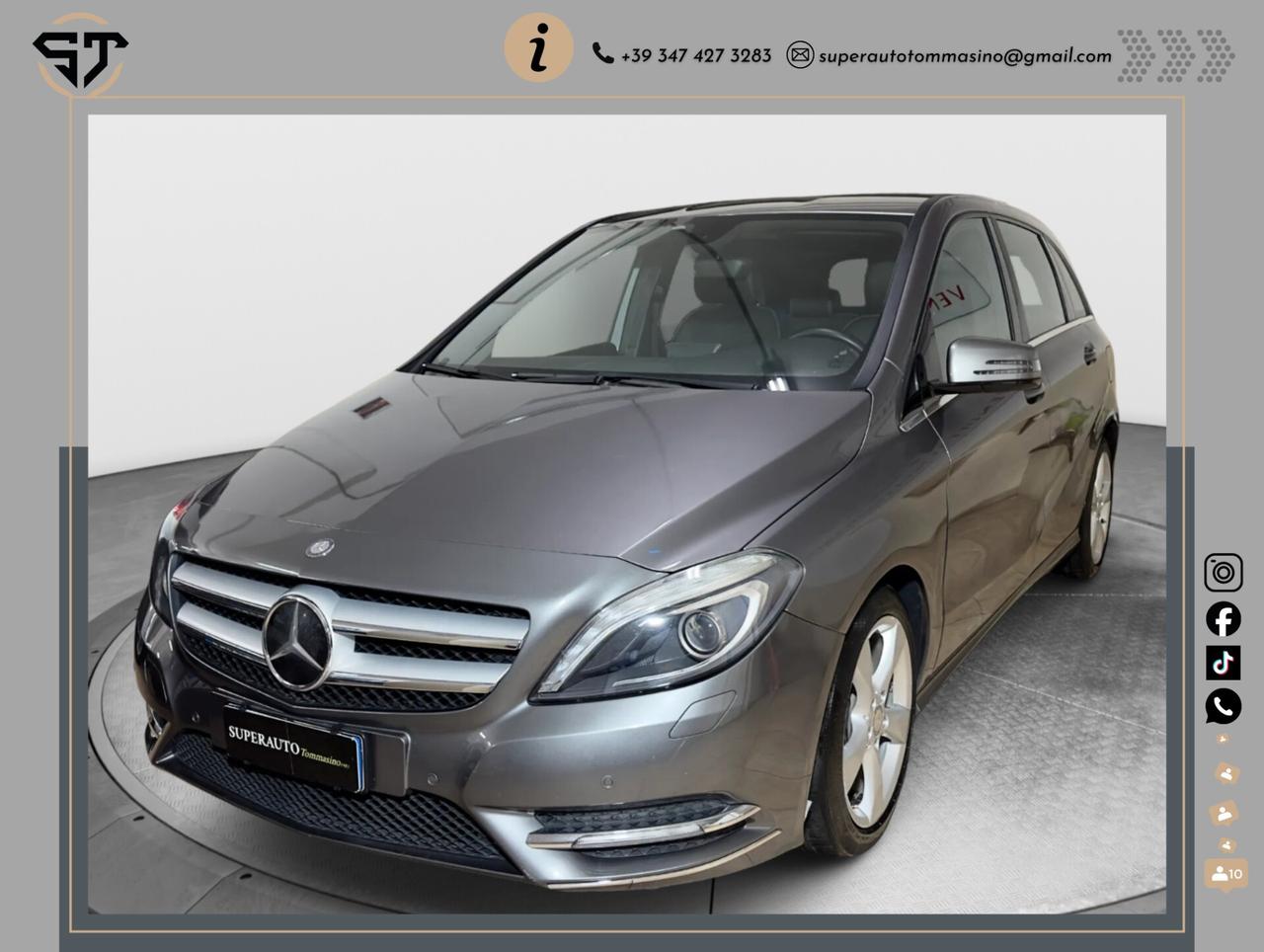 Mercedes-benz B 180 CDI BlueEFFICIENCY Premium