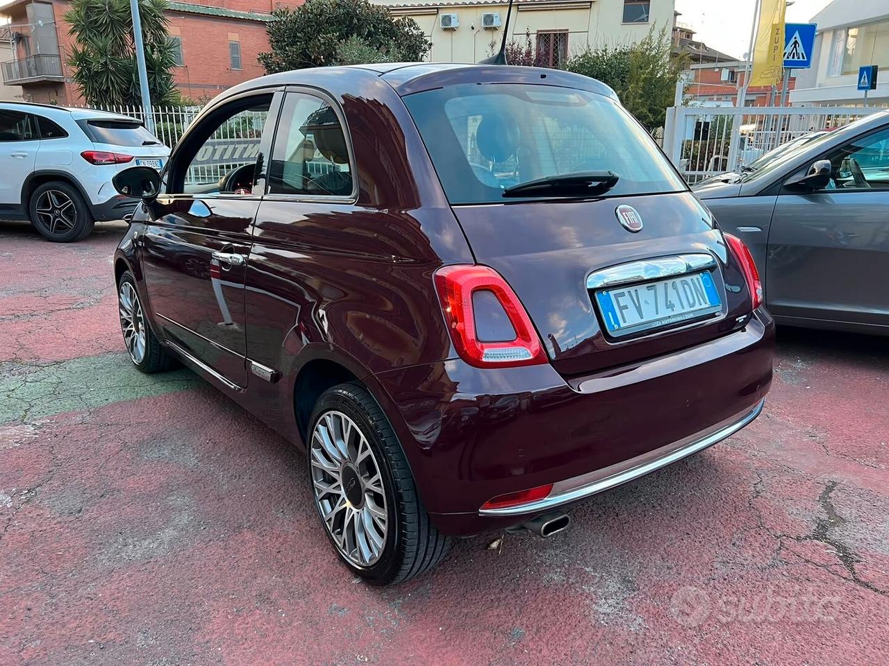 FIAT 500 BORDEAUX *ADATTA A NEOPATENTATI*