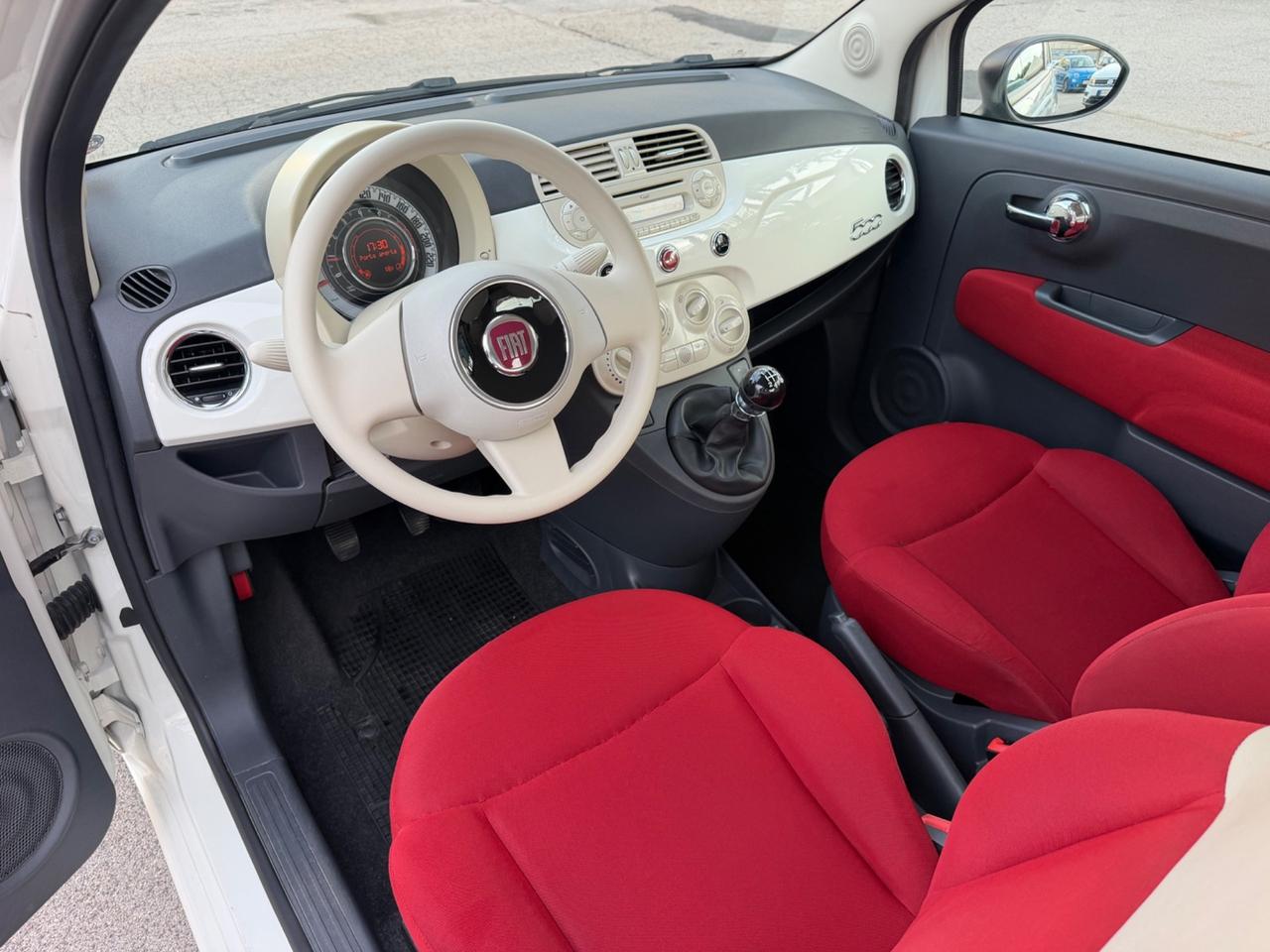 Fiat 500 1.2 benzina 69 cv 2010 Lounge
