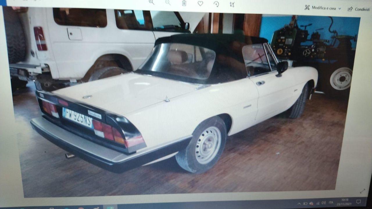 ALFA ROMEO Spider 2.0i versione Americana