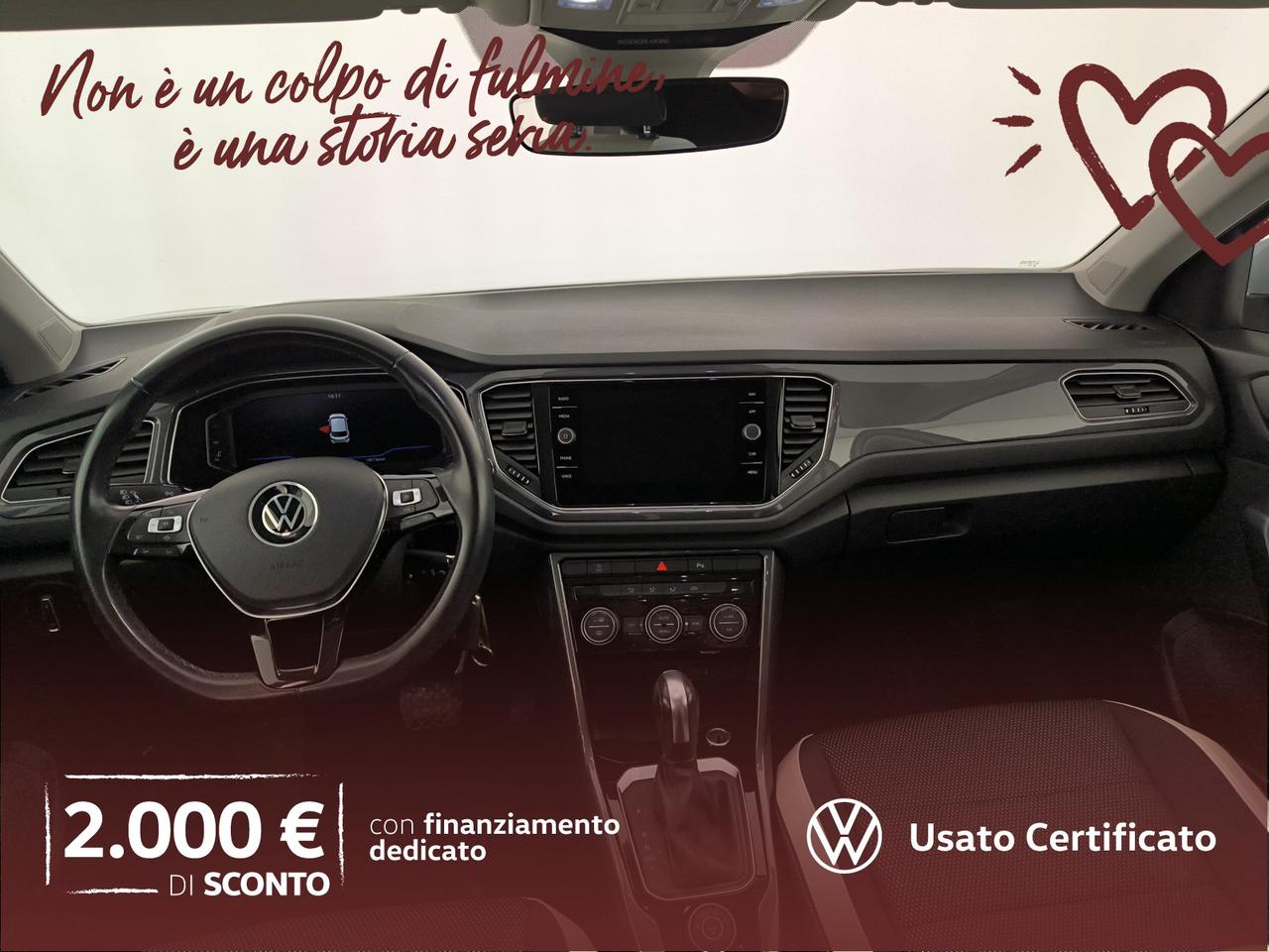 Volkswagen T-Roc 2.0 tdi advanced 4motion dsg