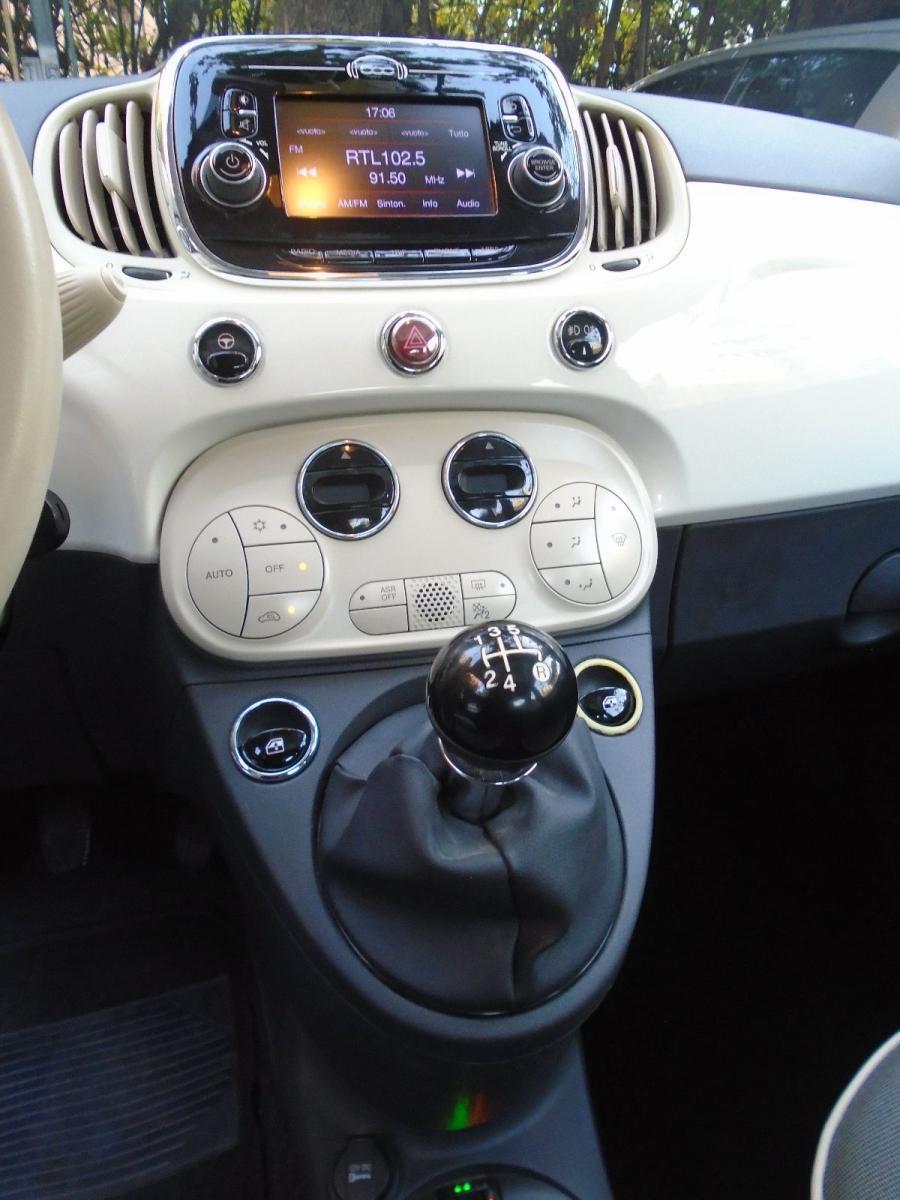 FIAT 500 '2018 B/GPL 69000 KM OK NEOPATENTATI