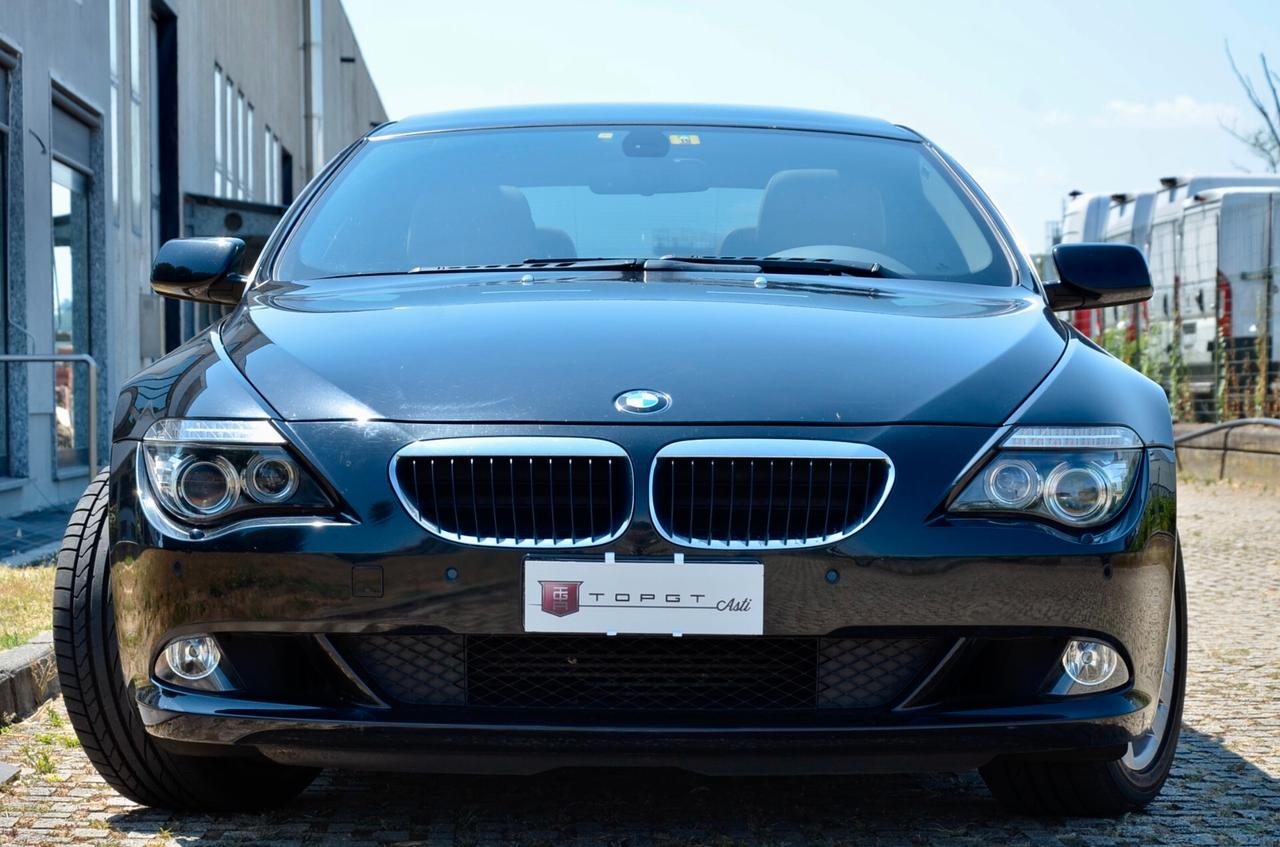 BMW 635d COUPE 3.0 FUTURA 286cv AUT, UFF ITALIANA, SERVICE BOOK PRESENTE, TETTO, PERMUTE