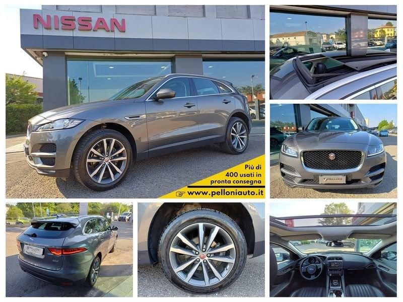 Jaguar F-Pace F-Pace 2.0d awd 180cv auto R 20" KM CERTIFICATI