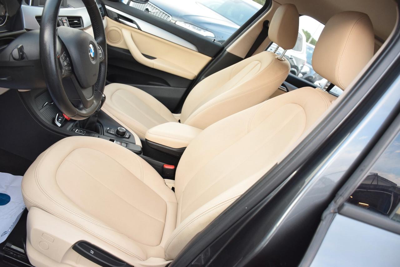 Bmw X1 sDrive16d 6M Advantage ADAS PELLE SENSORI CRUISE BT