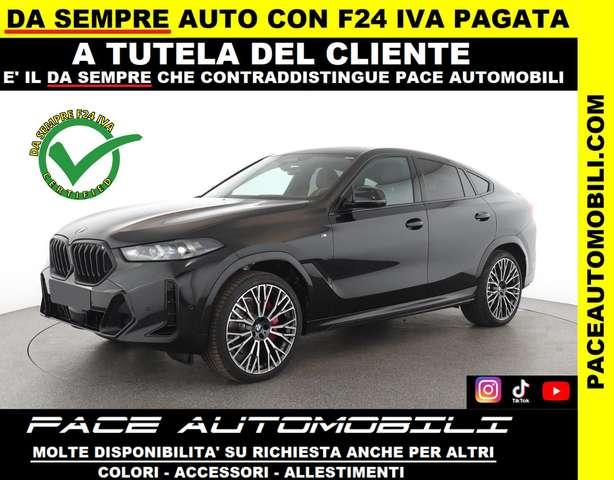 BMW X6 XDRIVE 40D M SPORT MSPORT PRO TETTO HUD BLACK 22"