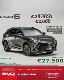 Evo 6 1.5 Turbo Benzina/GPL DCT (IN PROMOZIONE FINO AL 31/10/2025)
