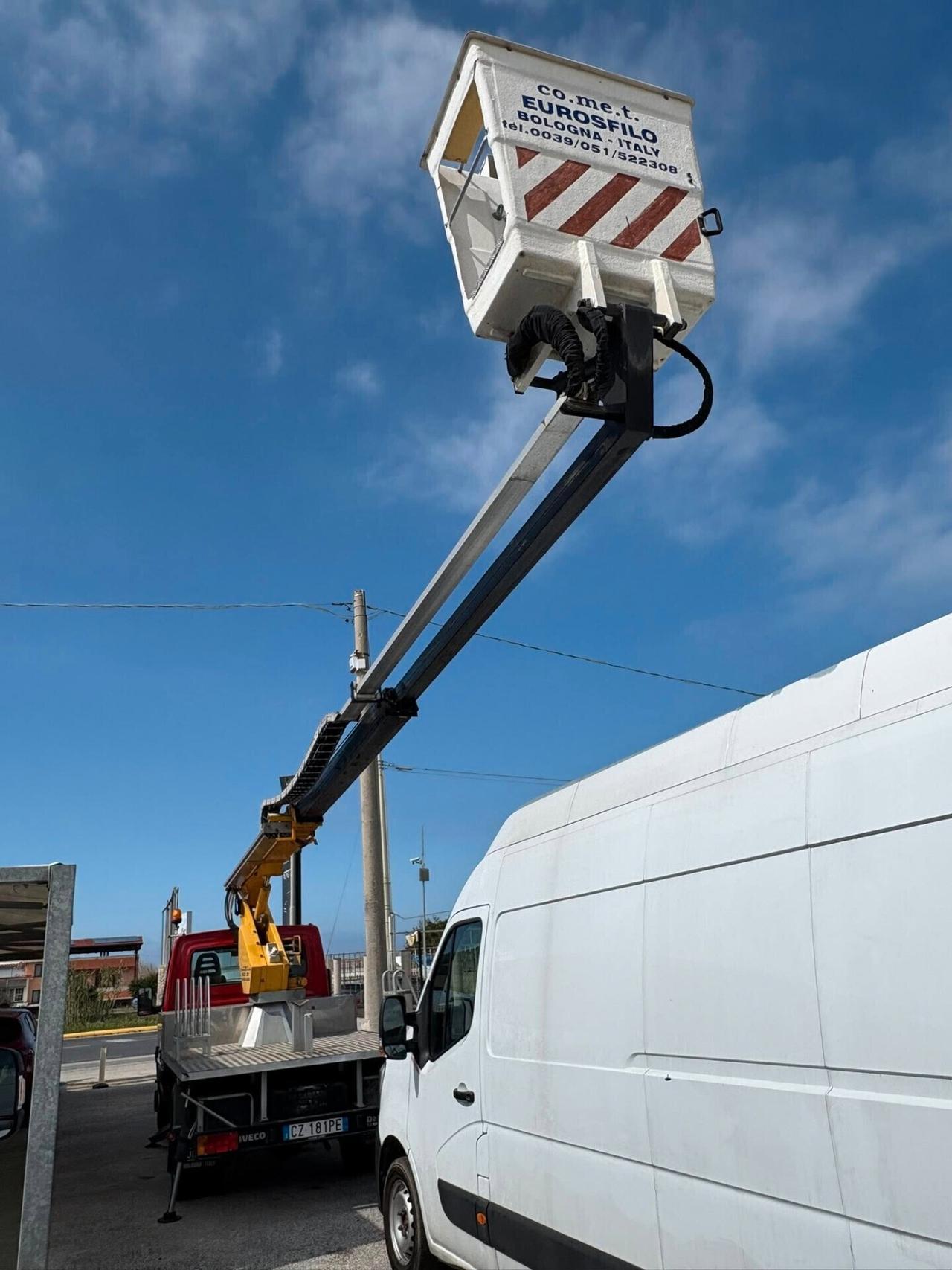 Iveco Daily 35C10 12300km telescopico