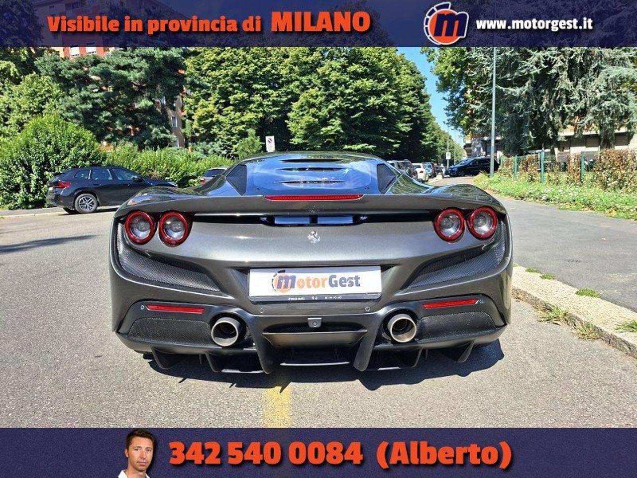 Ferrari F8 Spider Tributo Garanzia Ferrari