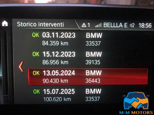 BMW 216 d Gran Tourer 7 posti unico proprietario