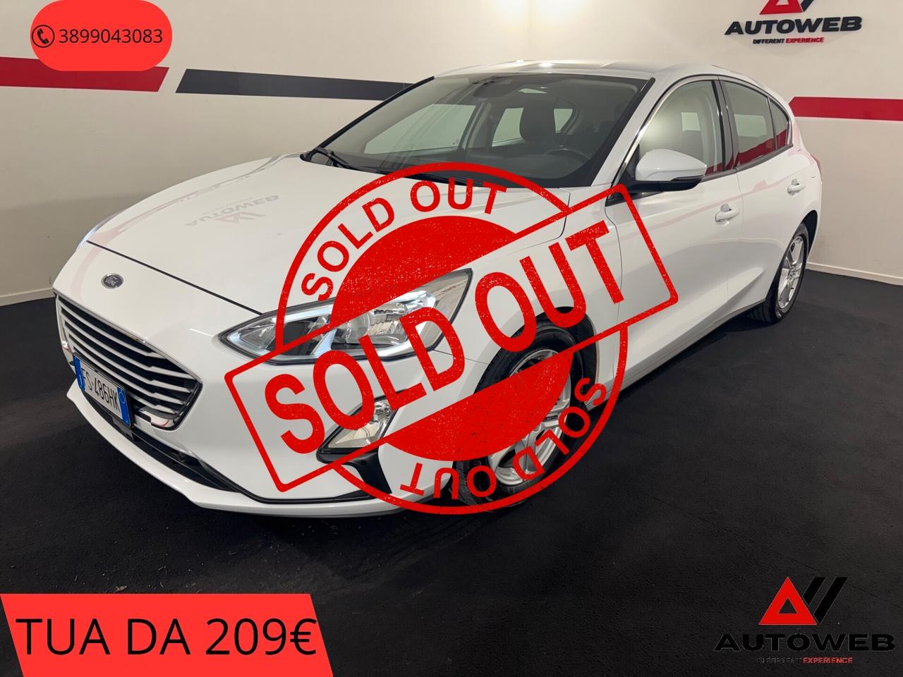 Ford Focus 1.0 EcoBoost 100 CV 5p.