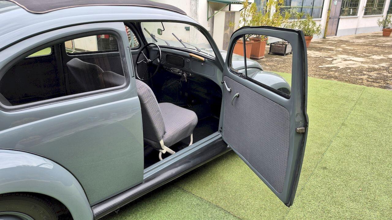 Volkswagen Maggiolino “Ovalino“ Standard Ragtop Sunroof - 1957