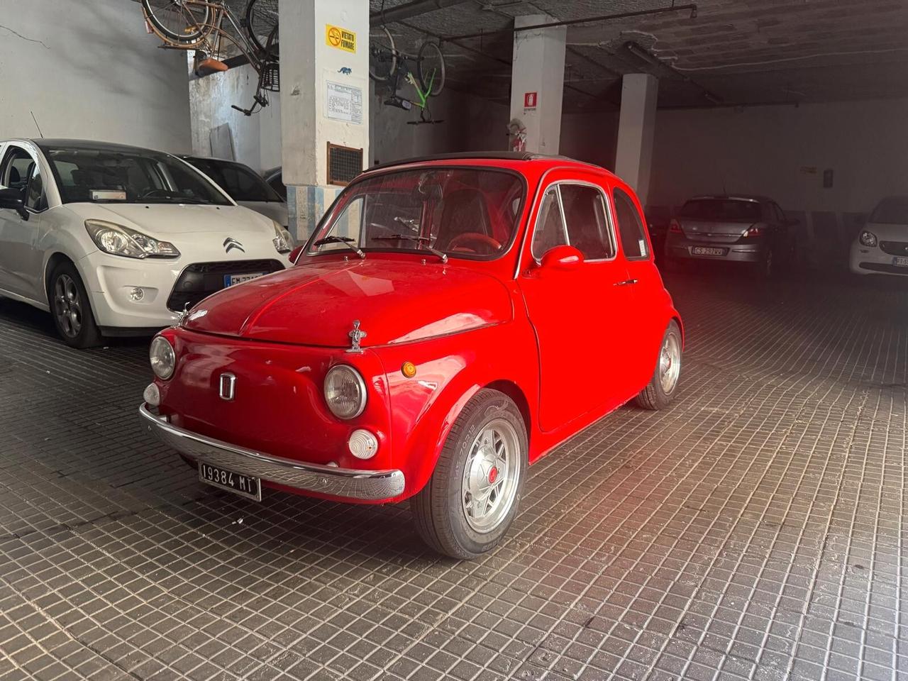 Fiat 500 F PISTA CAMBIO SINCRONIZZATO MOTORE 600