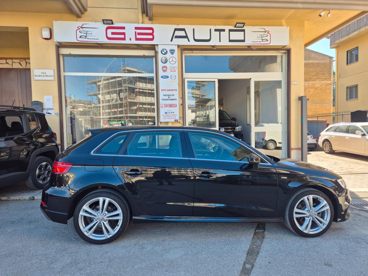 AUDI A3 ANNO 2020 2.0 TDI 150 CV S LINE KM 140000 CERTIF