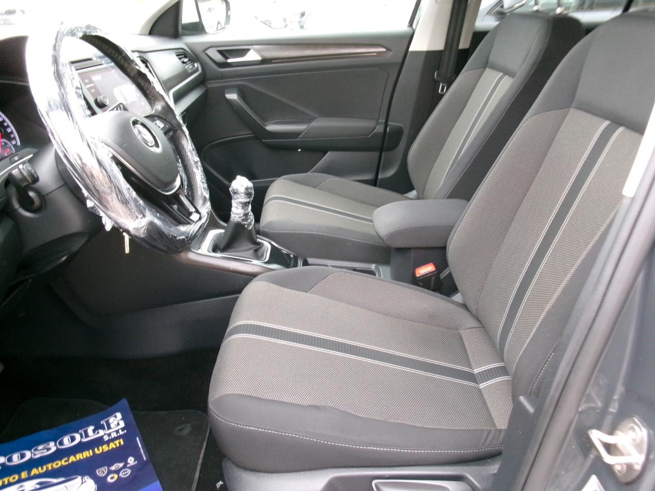 Volkswagen T-Roc 1.6 TDI 115CV E6D ADVANCED MANUALE KM CERTIFICATI