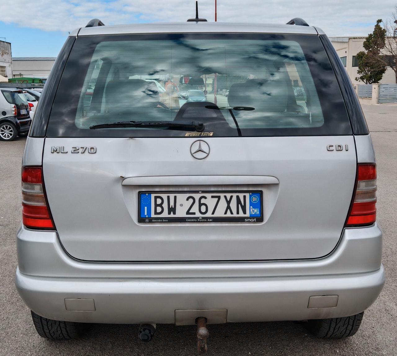 Mercedes-benz ML 270 turbodiesel cat CDI - MANUALE - UNICO PROP.