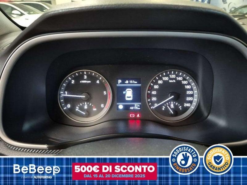 Hyundai Tucson 1.6 CRDI 48V XLINE SAFETY PACK 2WD 136CV DC