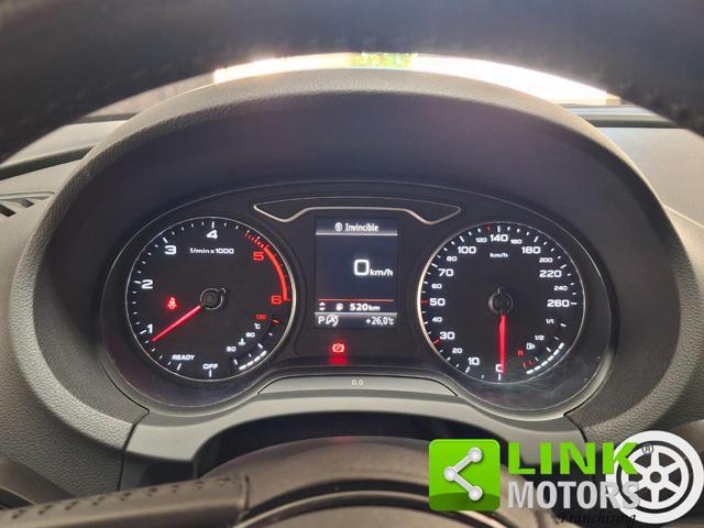 AUDI A3 SPB 1.6 TDI 116 CV S tronic Sport GARANZIA INCLUSA