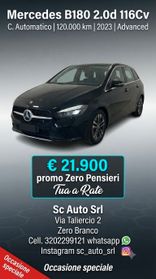 Mercedes-benz B 180 d Automatic Progressive Advanced