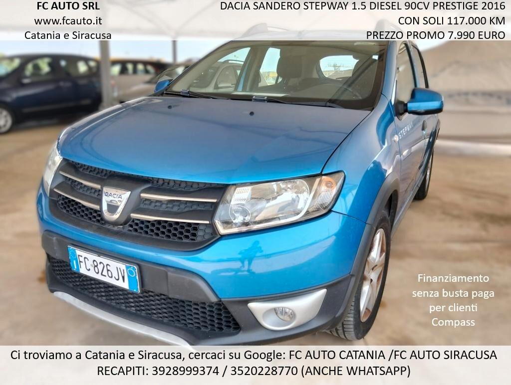 Dacia Sandero Stepway 1.5 dCi 2016 - UNI PROP
