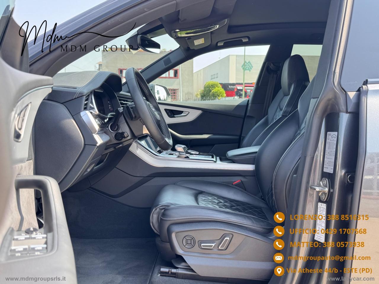 AUDI Q8 50 TDI 286 CV qu.tiptr. S line PLUS TAGLIANDI OFFICIALI